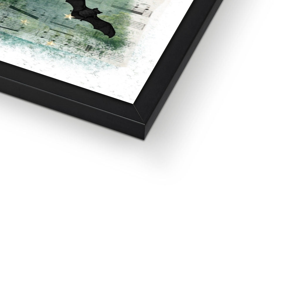 Death is Peaceful Framed Print