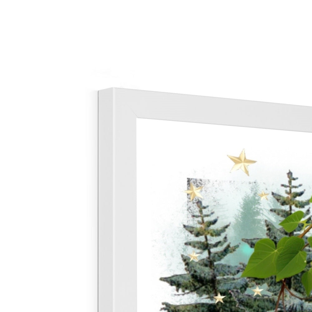 Death is Peaceful Framed Print