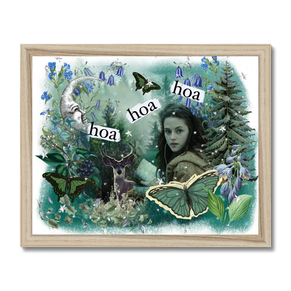 Hoa Hoa Framed Print