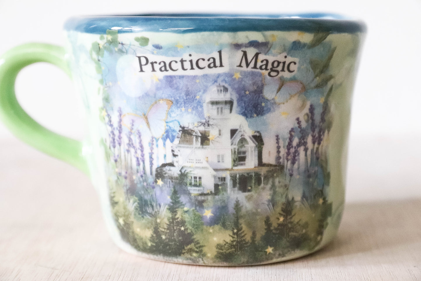 Blue Practical Magic House Mug