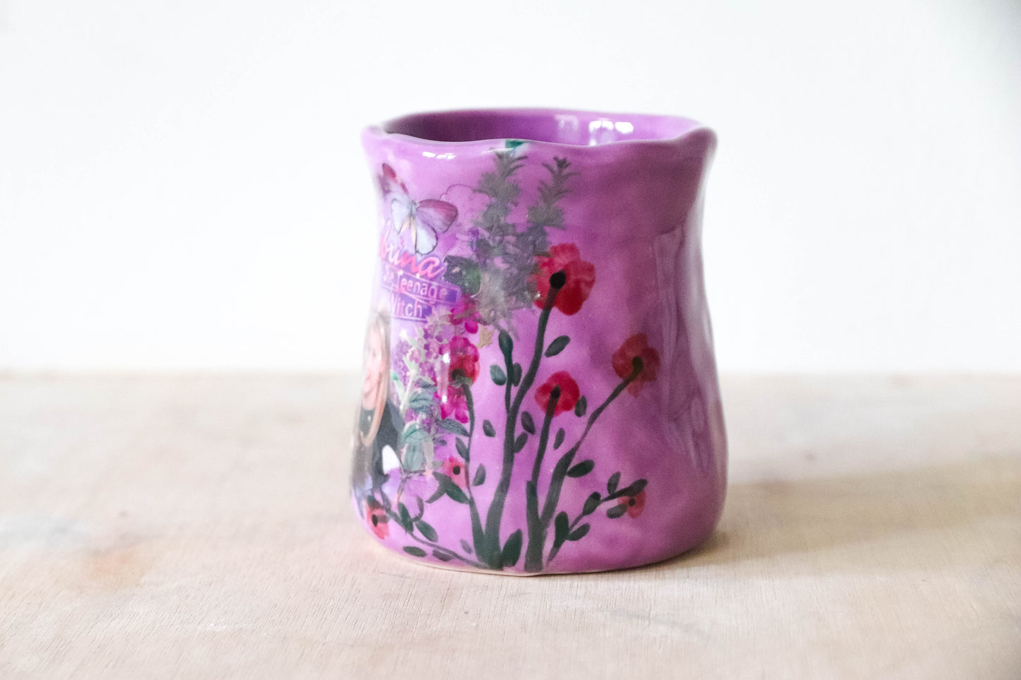 Sabrina Floral Tulip Mug