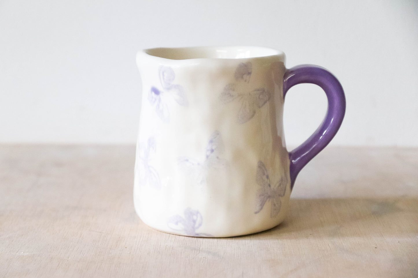 Lilac Wedding Butterfly Mug