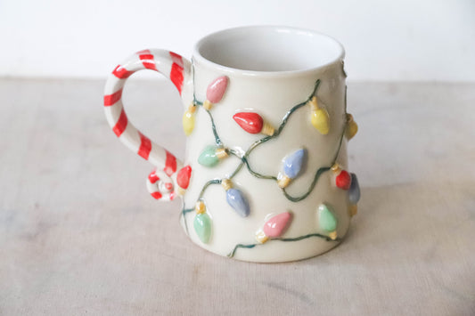 Fairy Lights Stoneware Mug 2