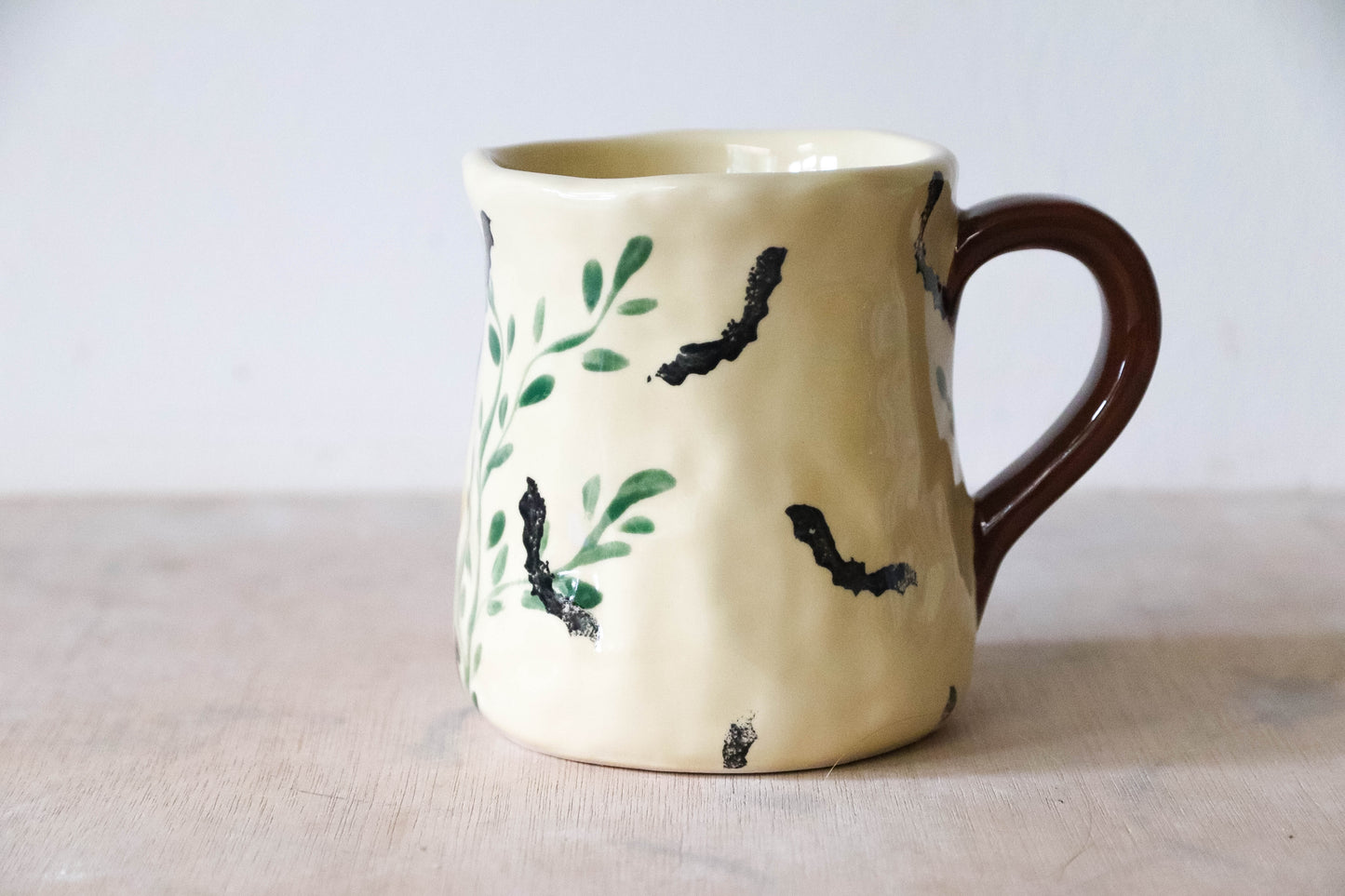 Cream Halloween Sabrina Tulip Mug
