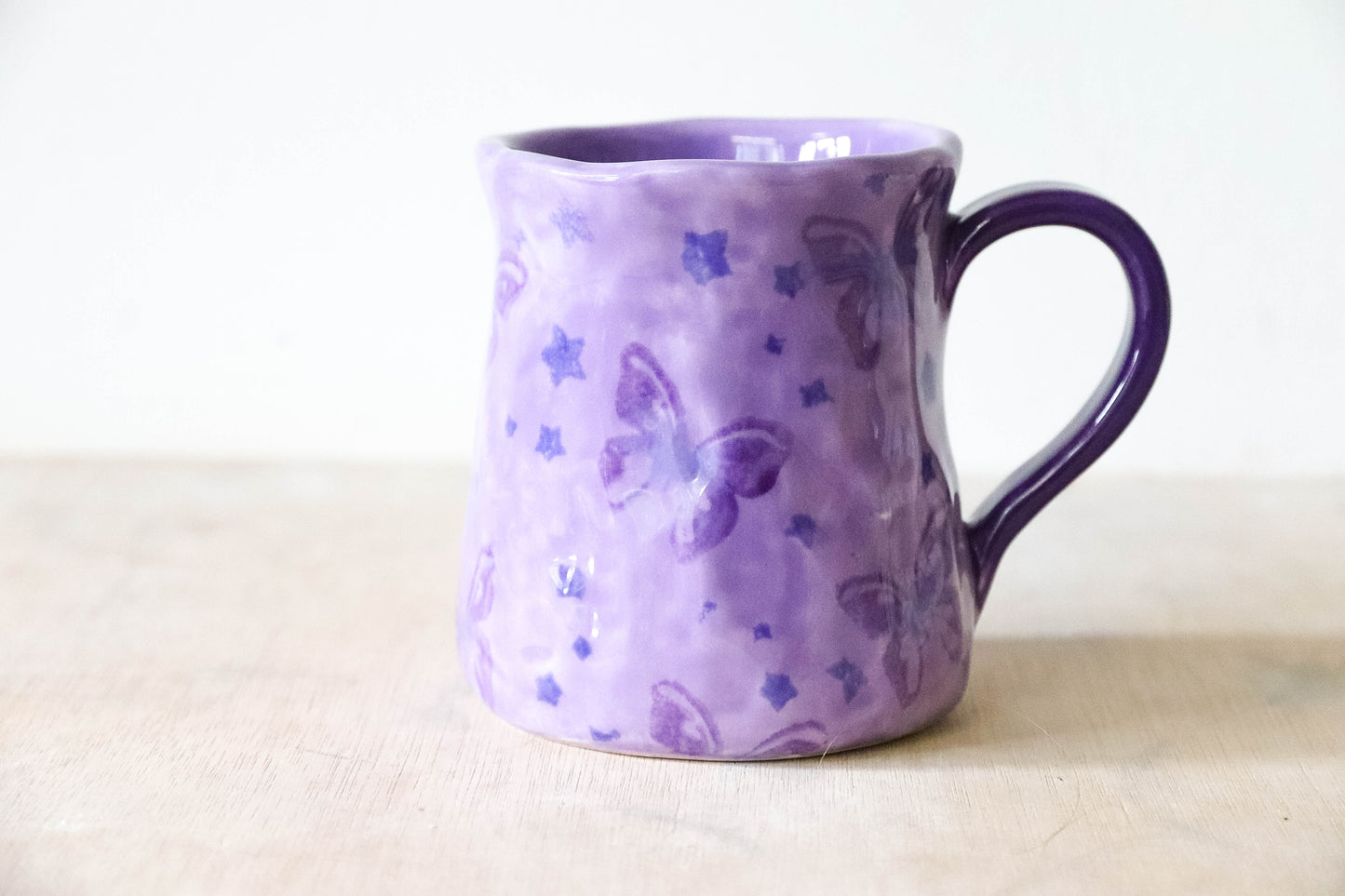 Dark Purple Sabrina Tulip Mug