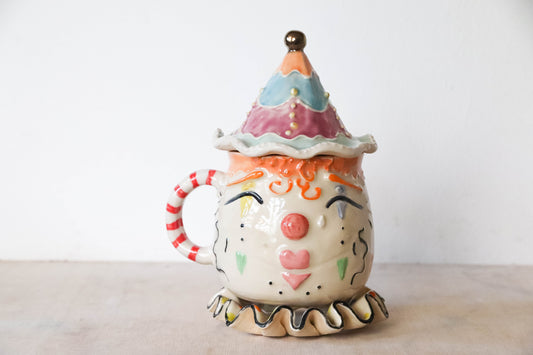 Clown Stoneware Mug