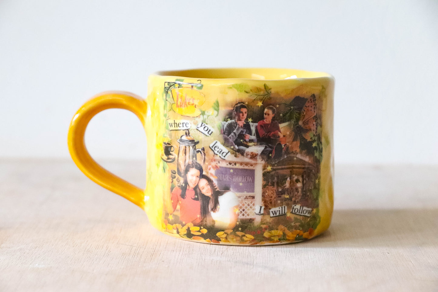 Gold Gilmore Girls Mug Medium