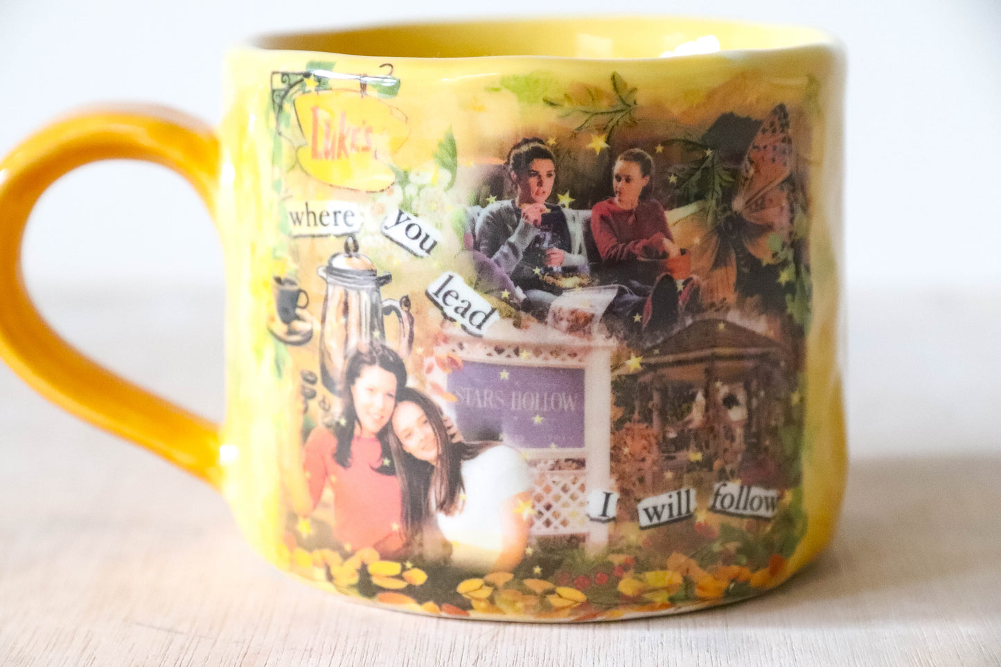 Gold Gilmore Girls Mug Medium