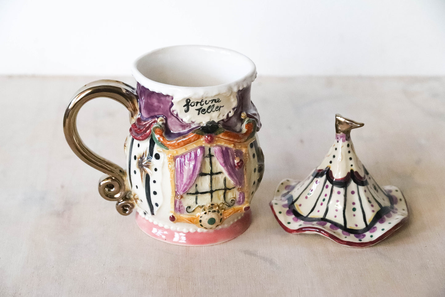 Fortune Teller Hut Stoneware Mug