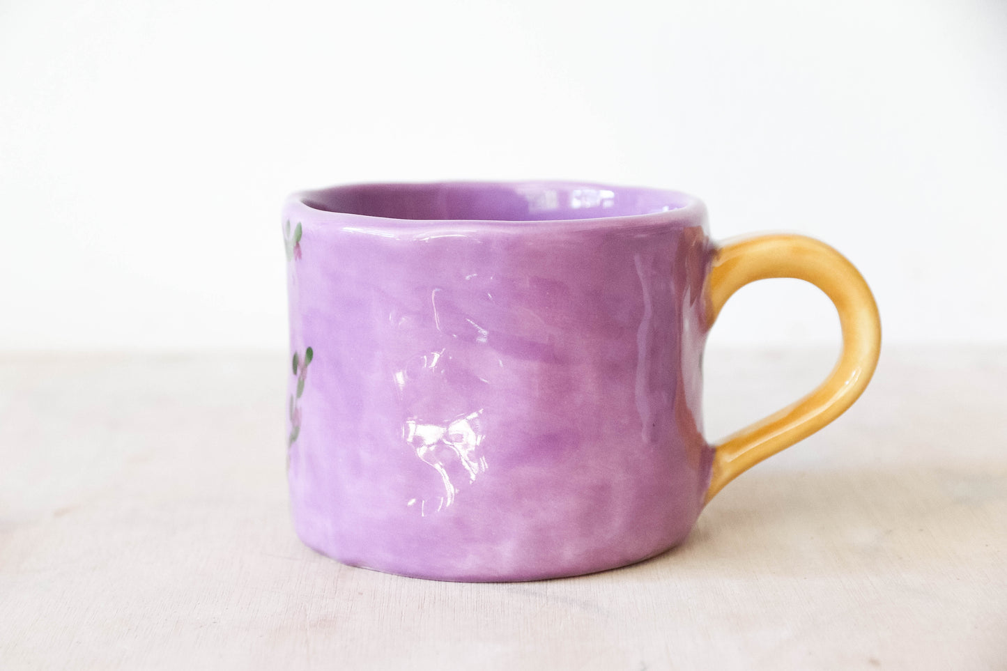 Buffy Purple Gold Mug Large