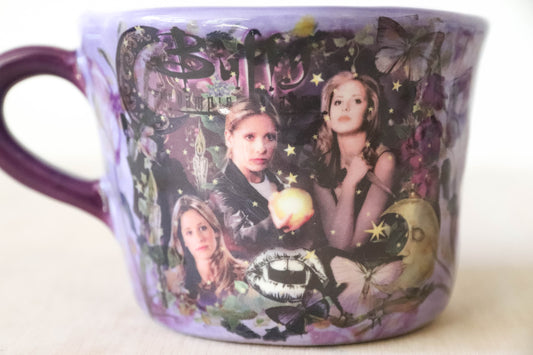 Purple Autumn Buffy Mug