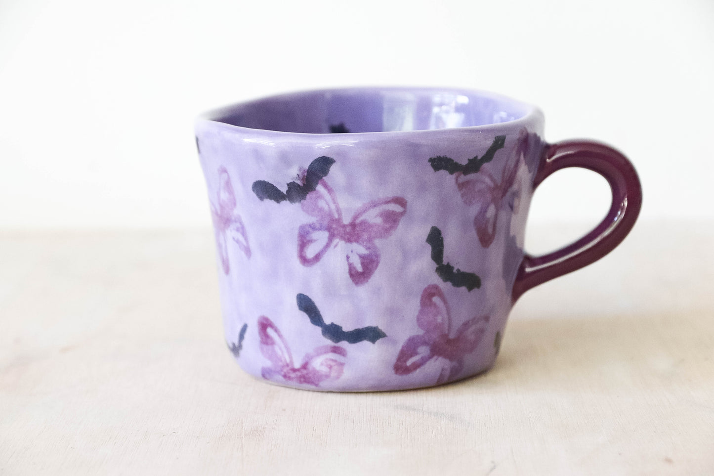 Purple Autumn Buffy Mug