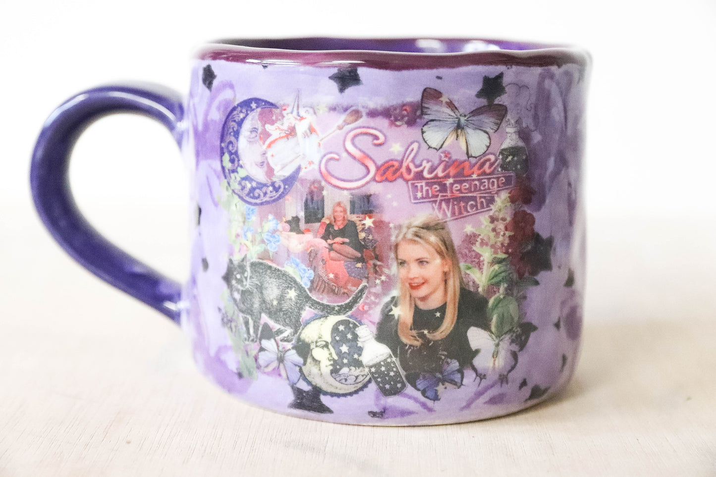 Purple Sabrina Mug Medium