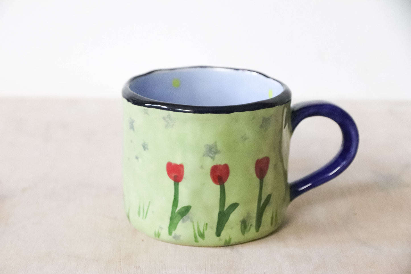 Coraline Blue Green Mug Medium