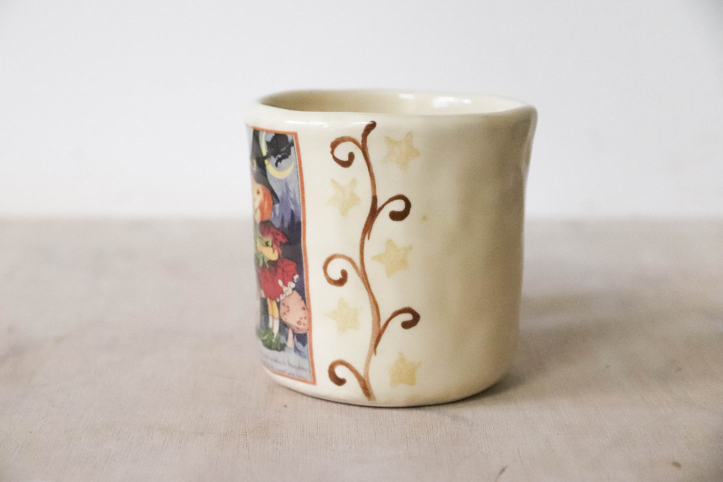 Vintage Halloween Pumpkin Small Mug