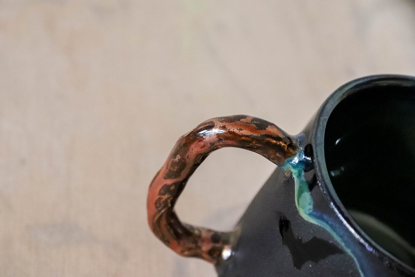 Gothic Rose Stoneware Mug