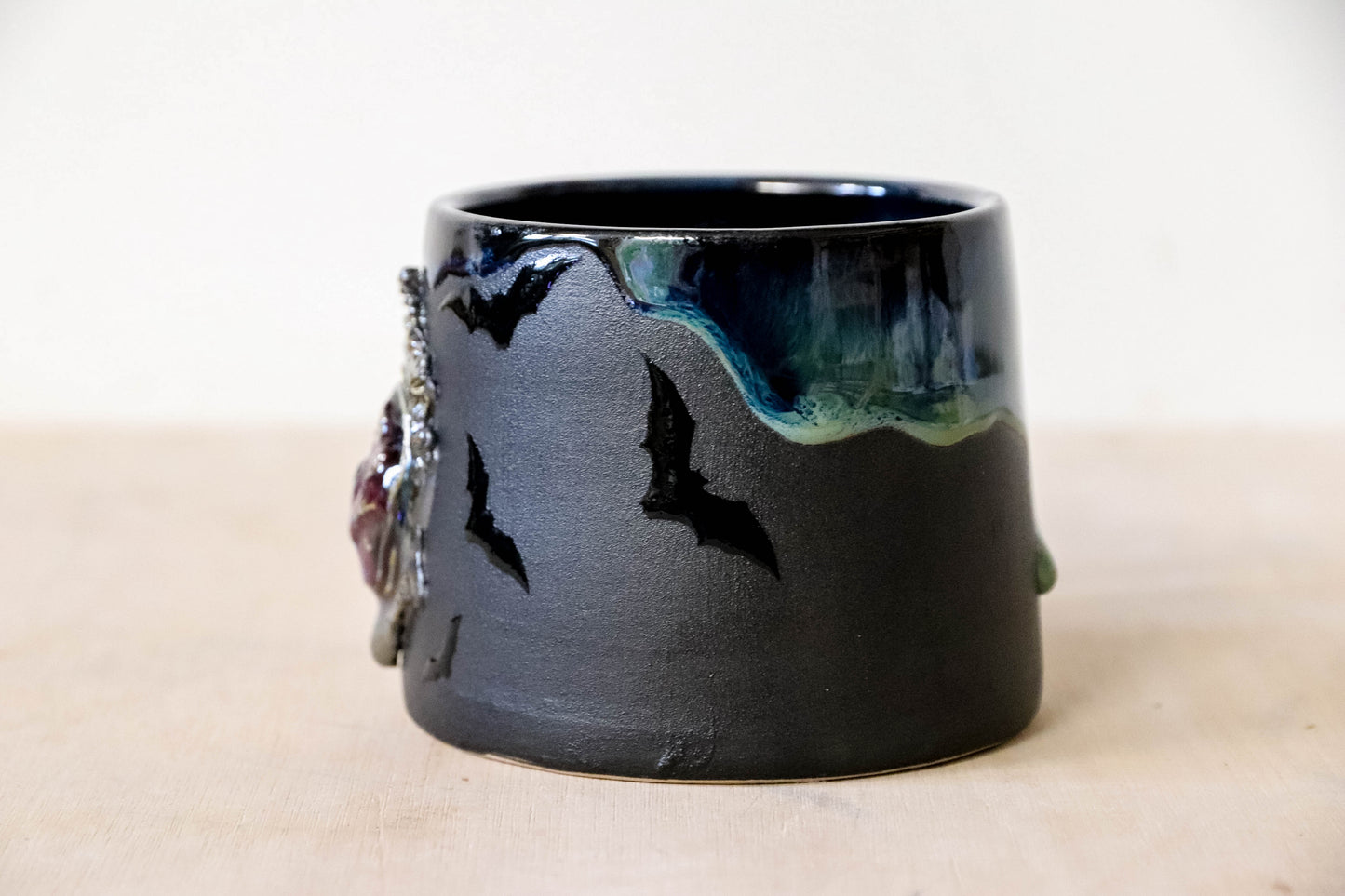 Gothic Rose Stoneware Mug