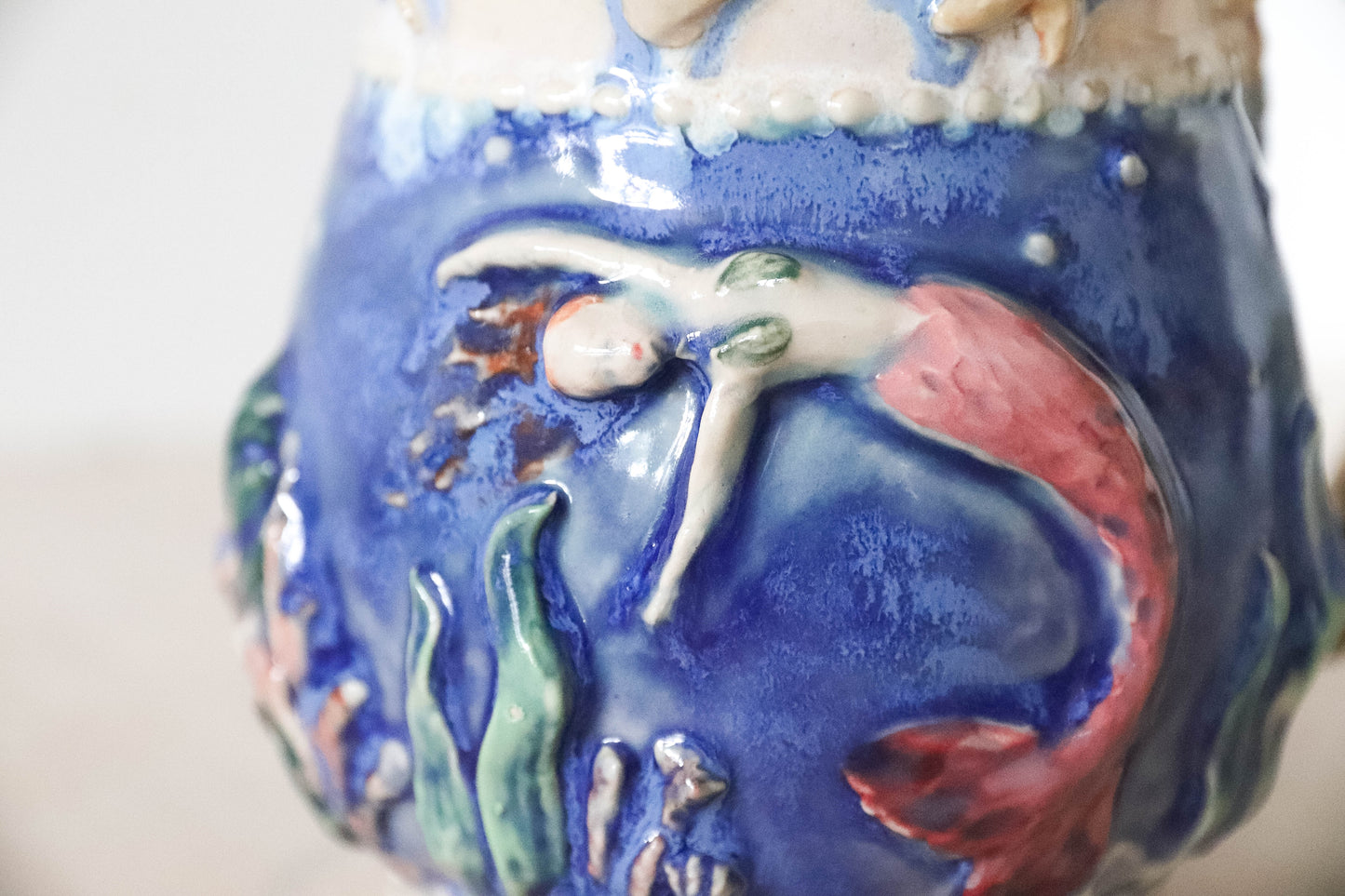 Mermaid Stoneware Mug