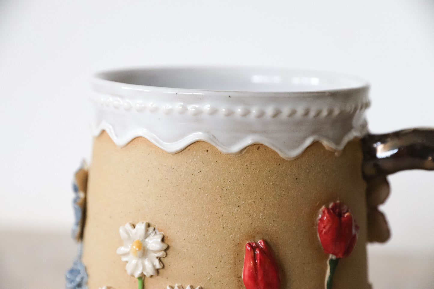 Spring Garden Stoneware Mug