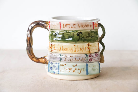 The Classics Book Stoneware Mug