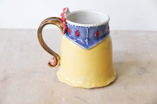 Snow White Dress Stoneware Mug