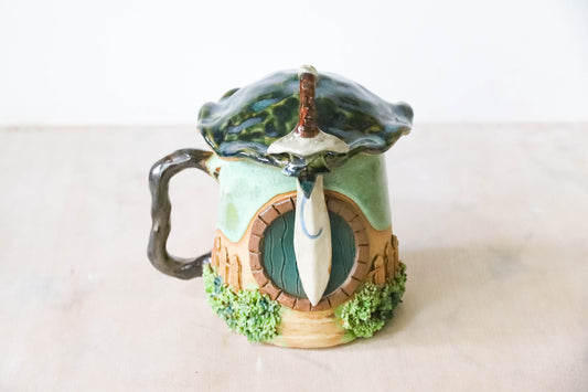 Hobbit House Sword Stoneware Mug