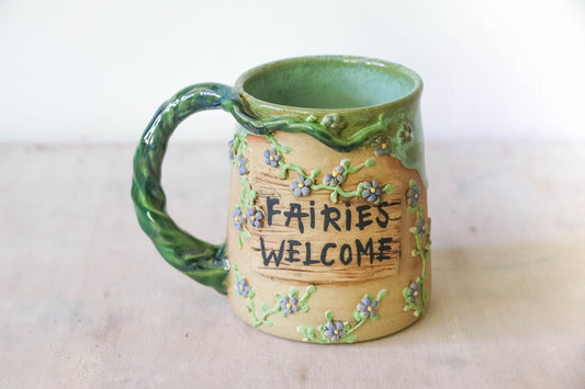 Fairy Sign Stoneware Mug