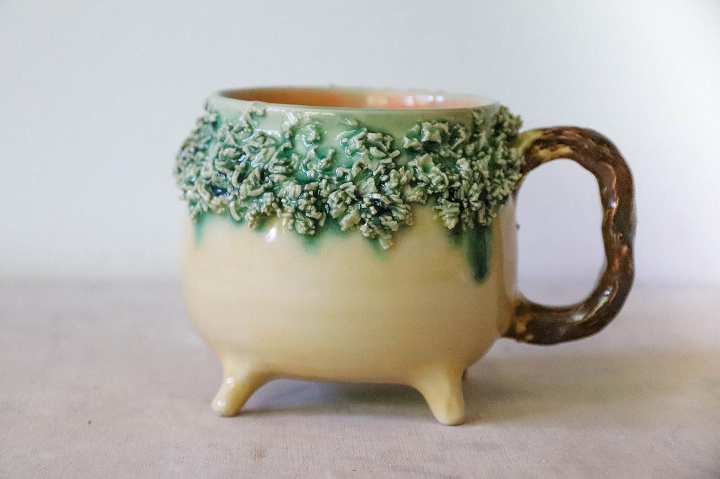 Orange Hobbit House Stoneware Mug
