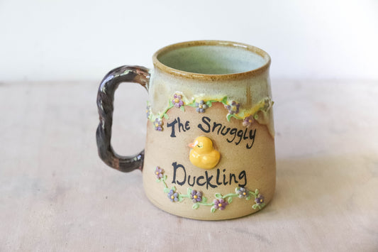 Snuggly Duckling Stoneware Mug