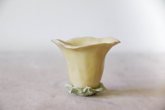 Flower Stoneware Cups