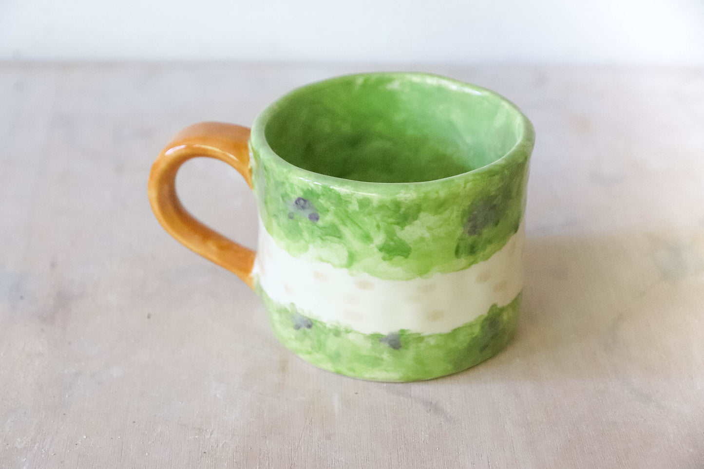 Hobbit Door Green Mug Large