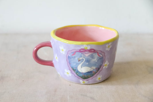 Swan Princess Short Mug