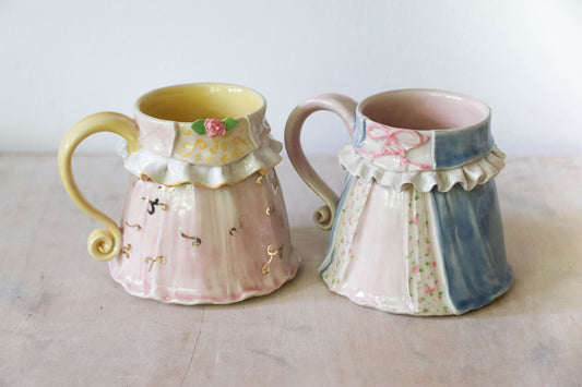 Barbie Princess and Pauper Dress Stoneware Mugs