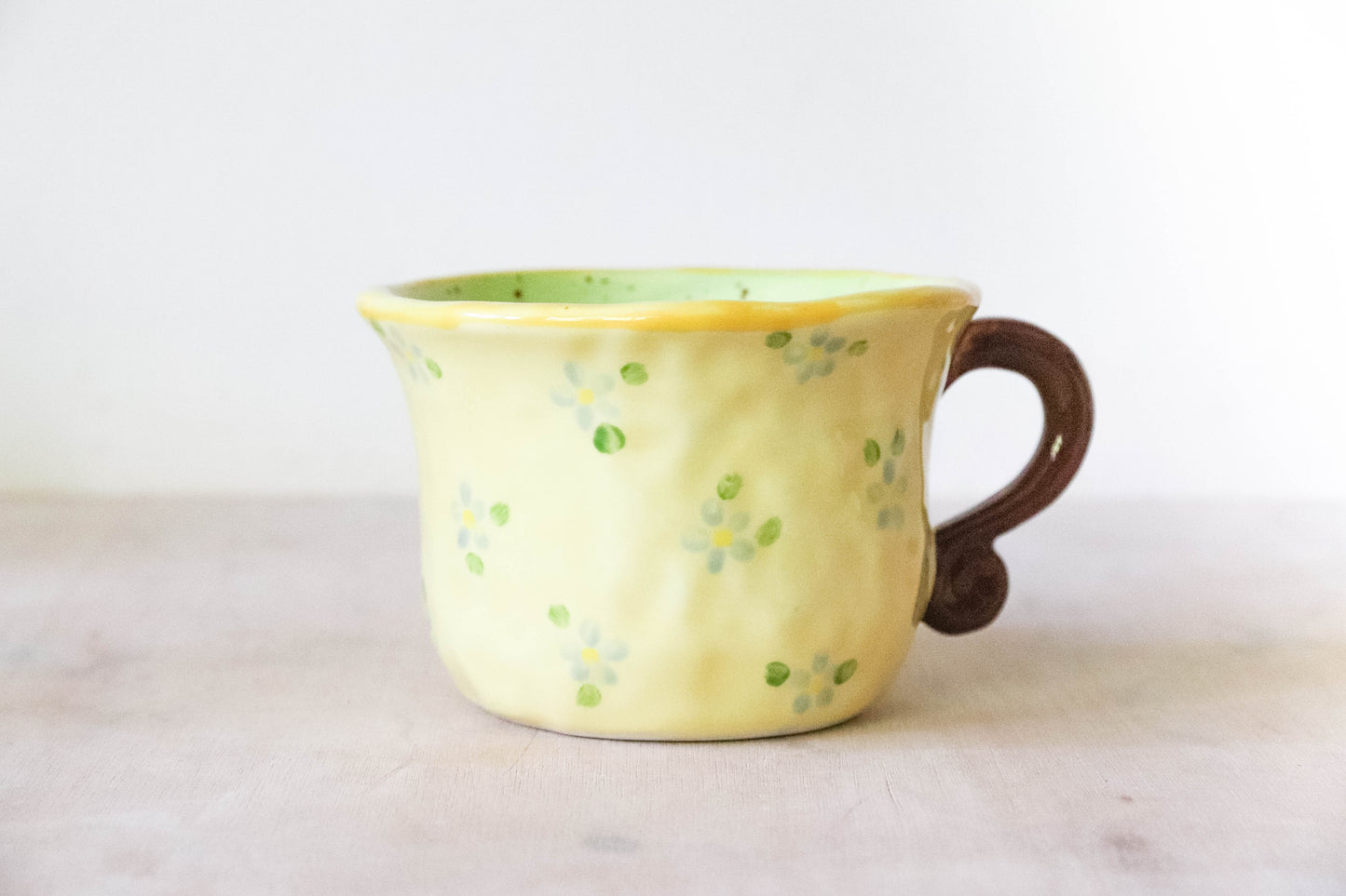 Peekaboo Green Hobbit House Mug