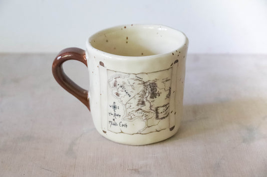 Middle Earth Map Small Mug