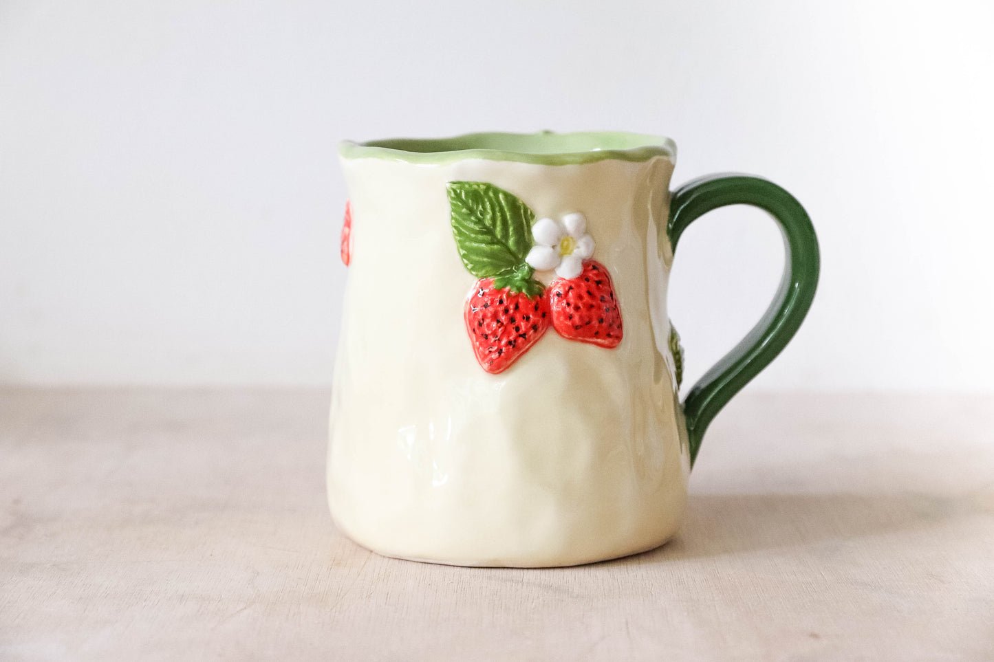 Strawberry Hobbit Tulip Mug
