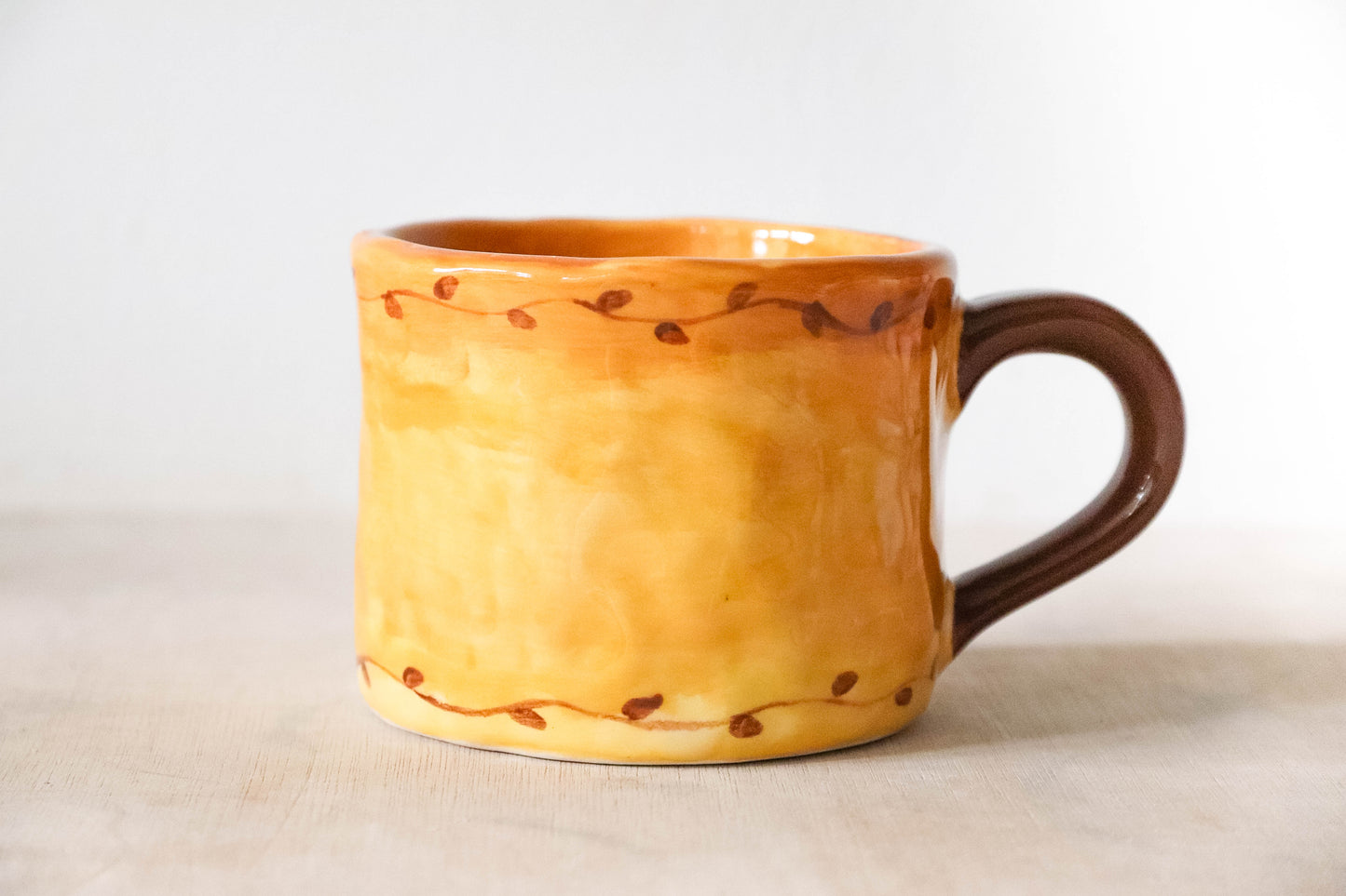 Middle Earth Map Brown Mug Large