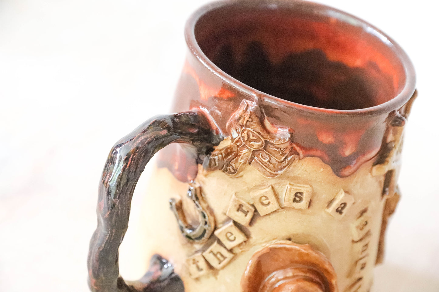 There's a Snake in My Boot Stoneware Mug
