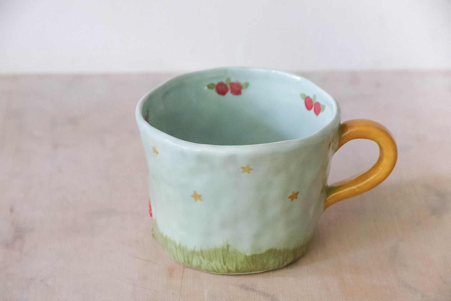 Blue Starry Fairy House Mug