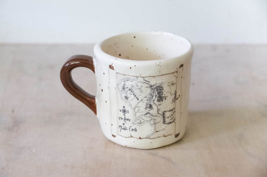 Middle Earth Map Small Mug