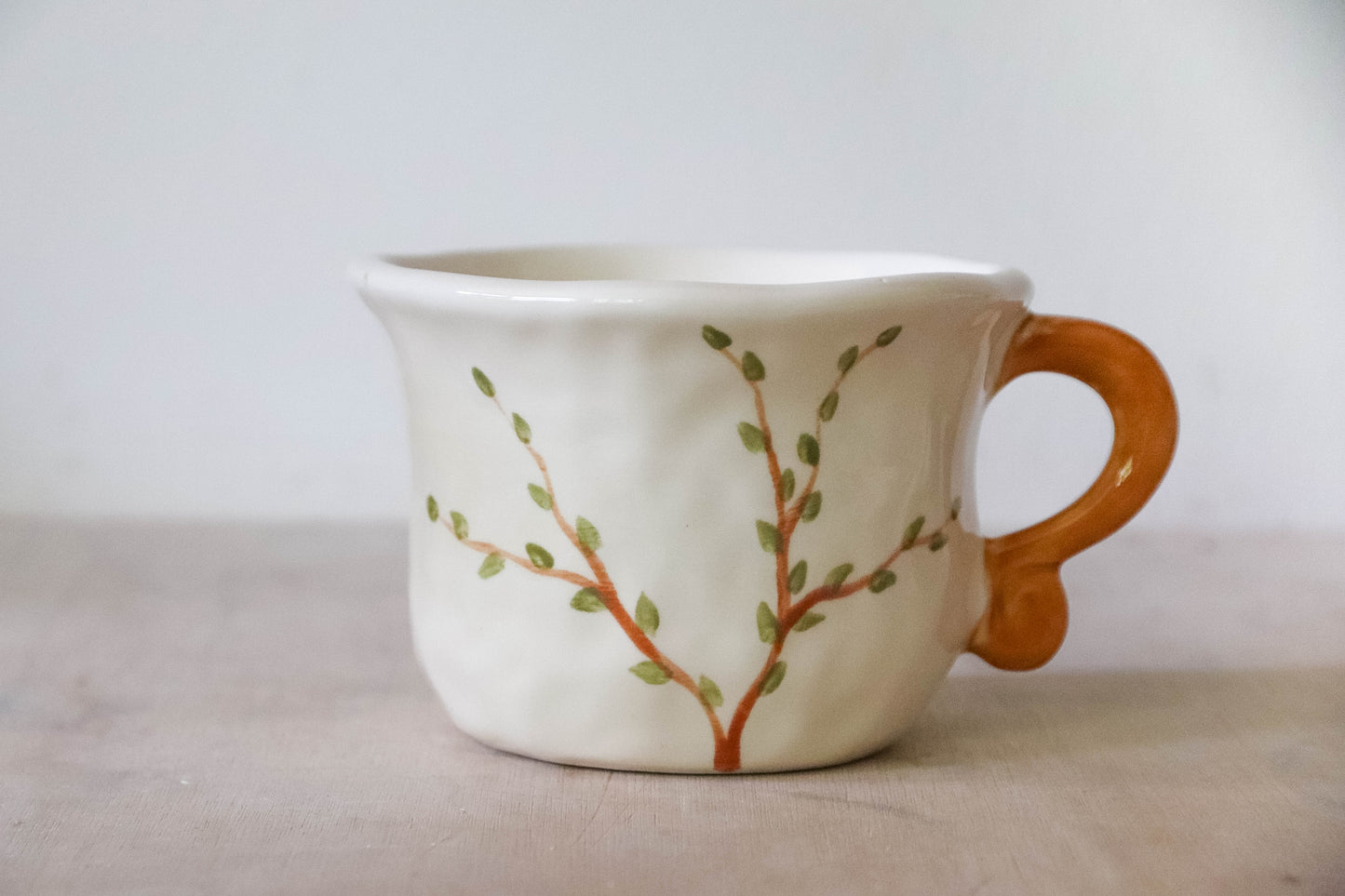 Cream Misty Mountains Mug