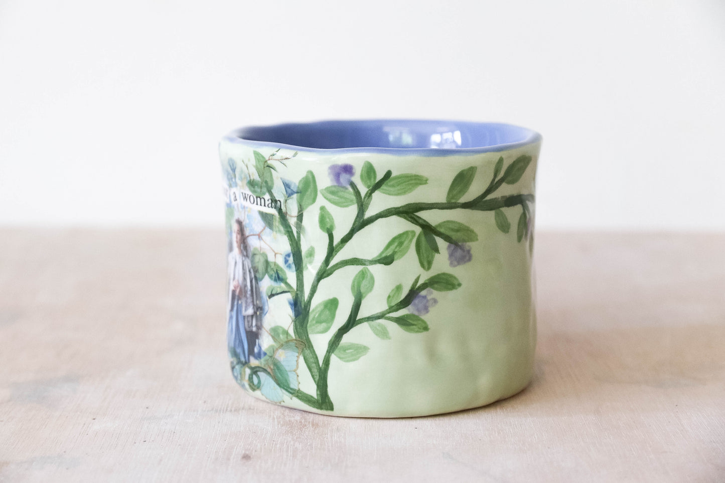 Blue Green Pink Amy Mug Large