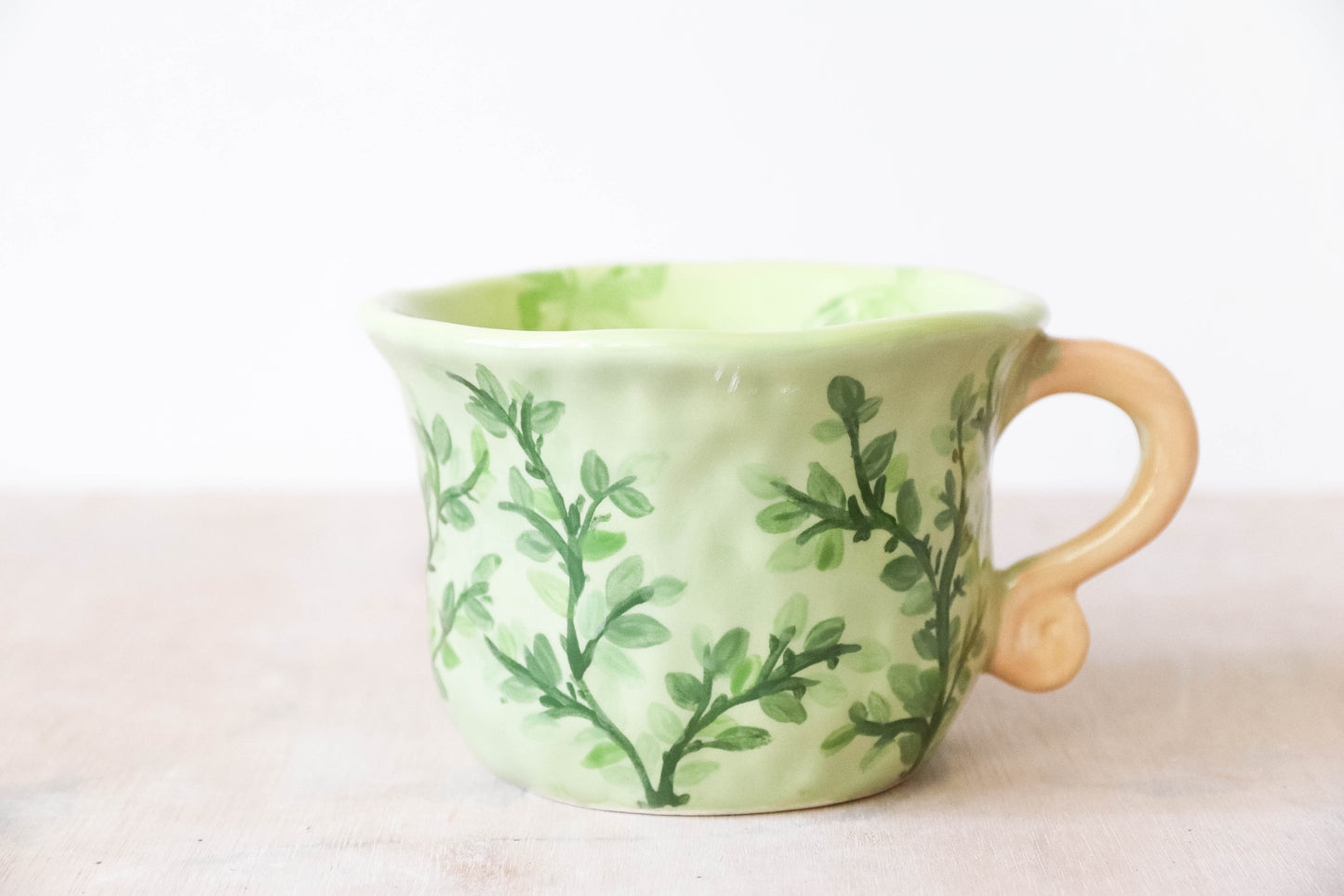 Green Leaves Secret Garden Quote Mug