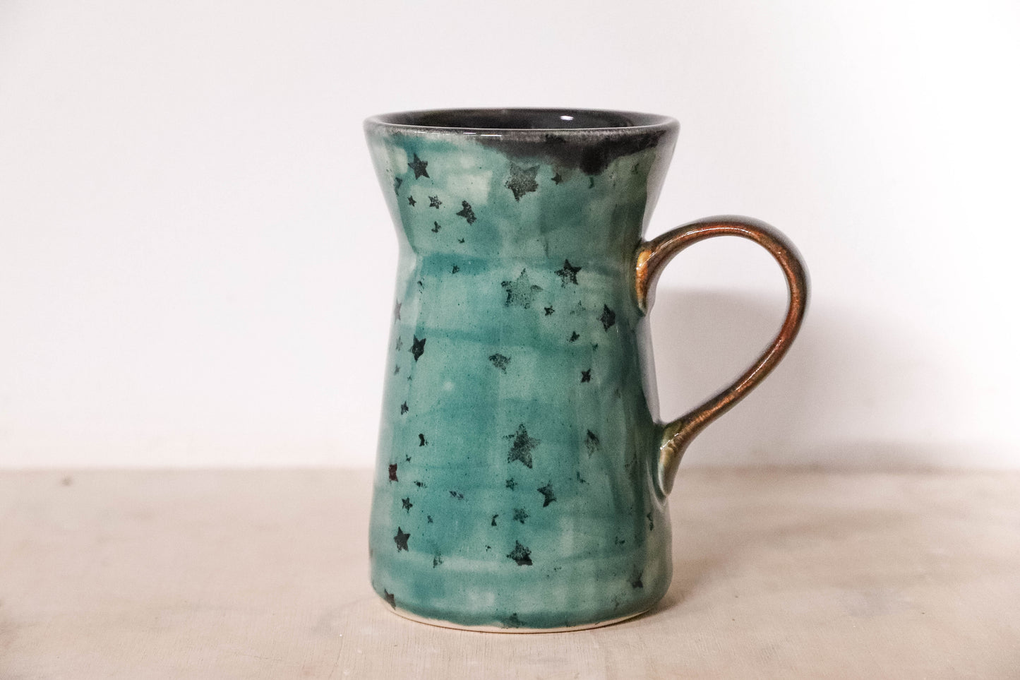 Green Twilight Stoneware Mug