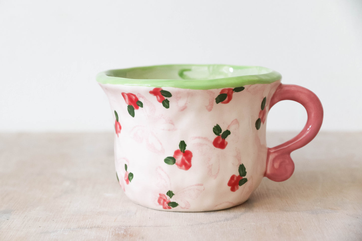 Green Pink Ardently Mug