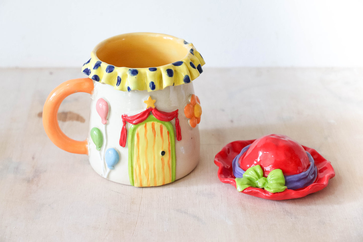 Circus House Stoneware Mug