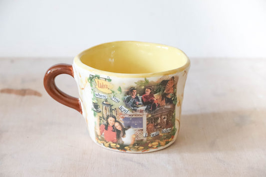 Gilmore Girls yellow cream Mug