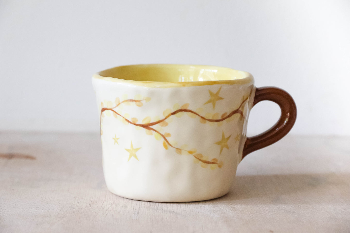 Gilmore Girls yellow cream Mug