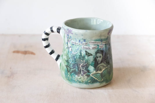 Twilight Constant Clouds Tulip Mug