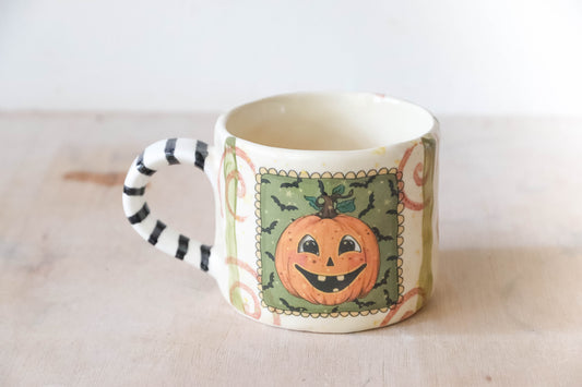 Green Pumpkin Mug Medium